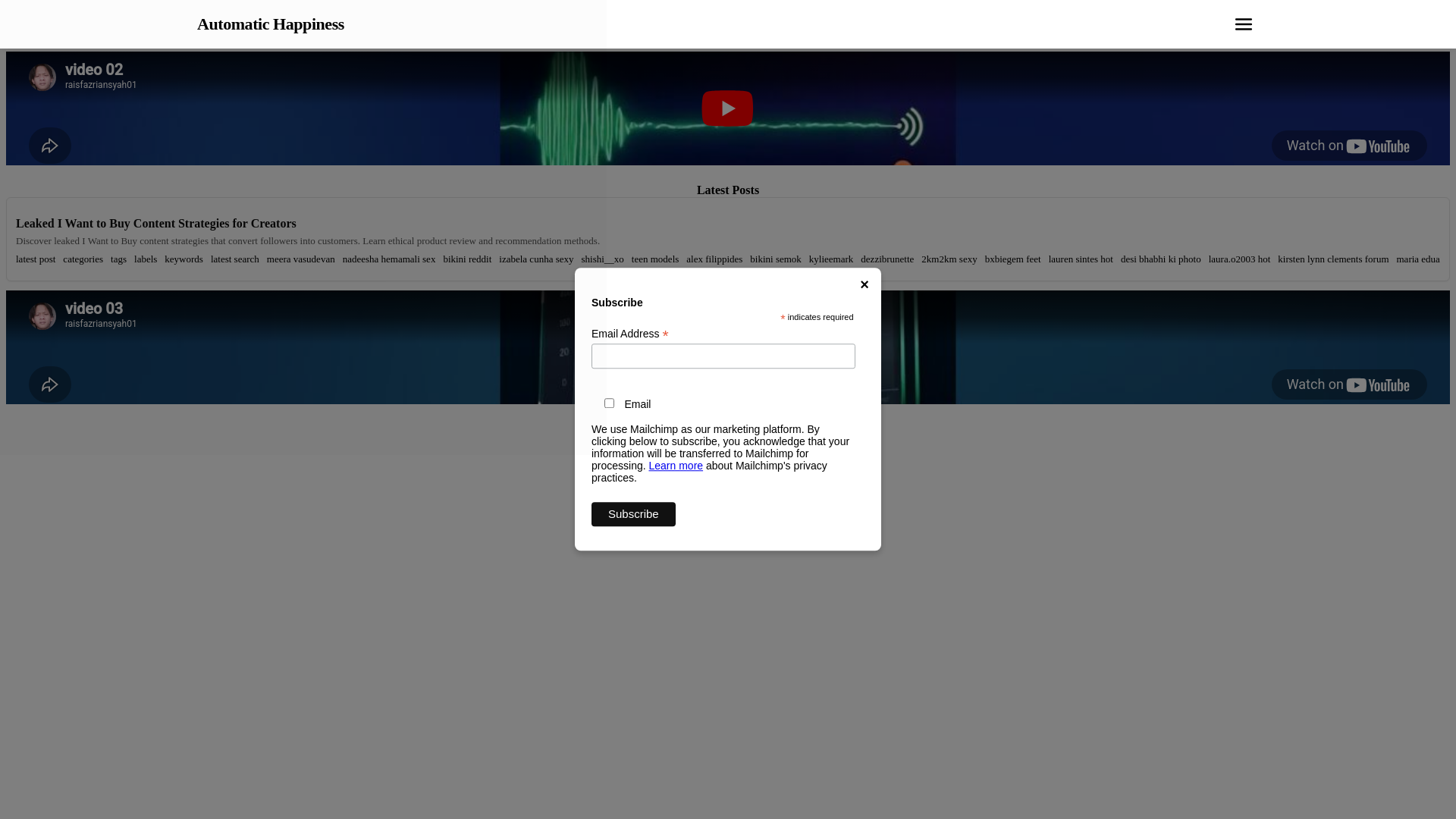 website screenshot of https://automatic-happiness.pages.dev/