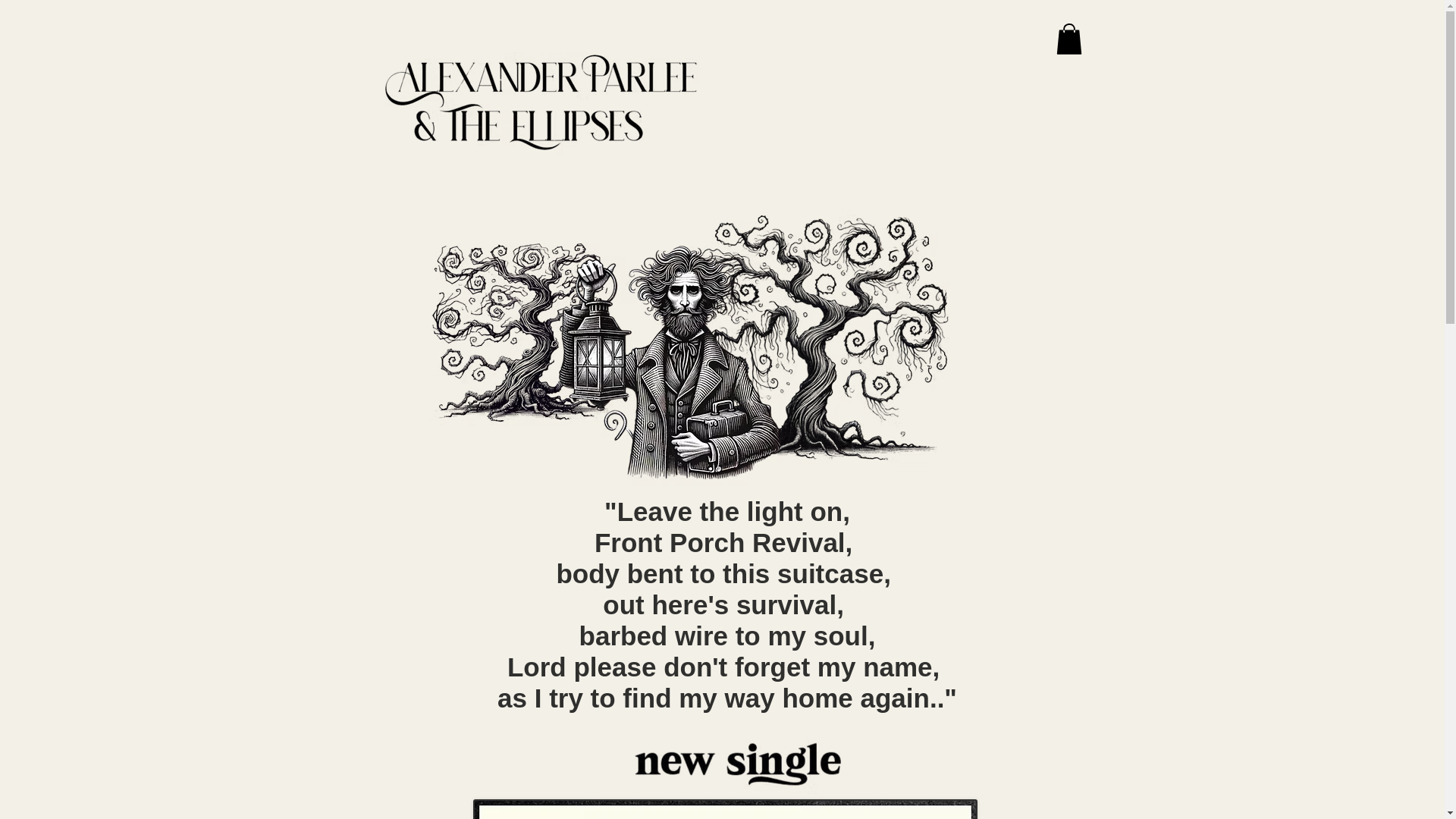 website screenshot of https://thebandparlor.com/