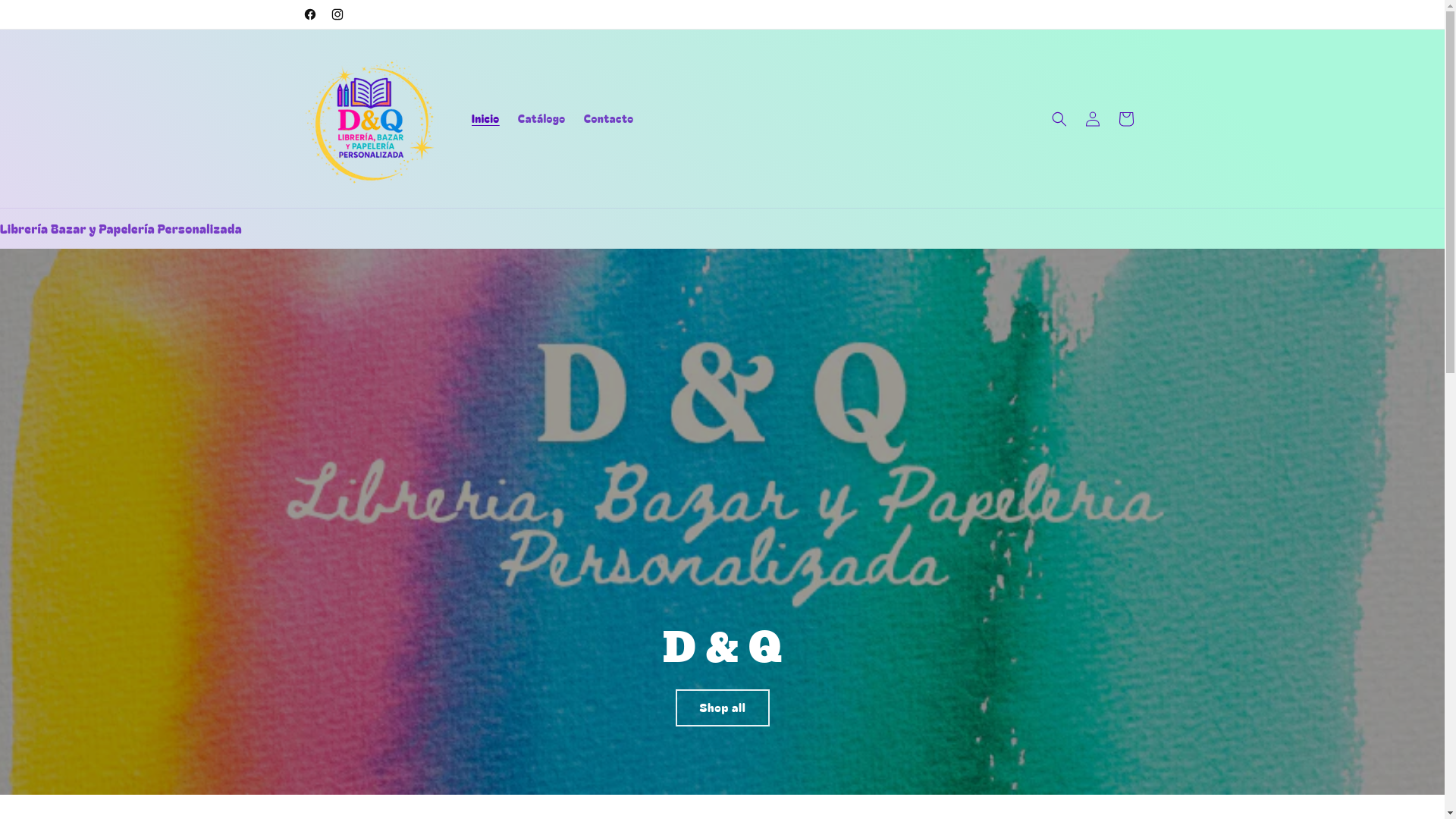 website screenshot of https://dyqpersonalizado.com/