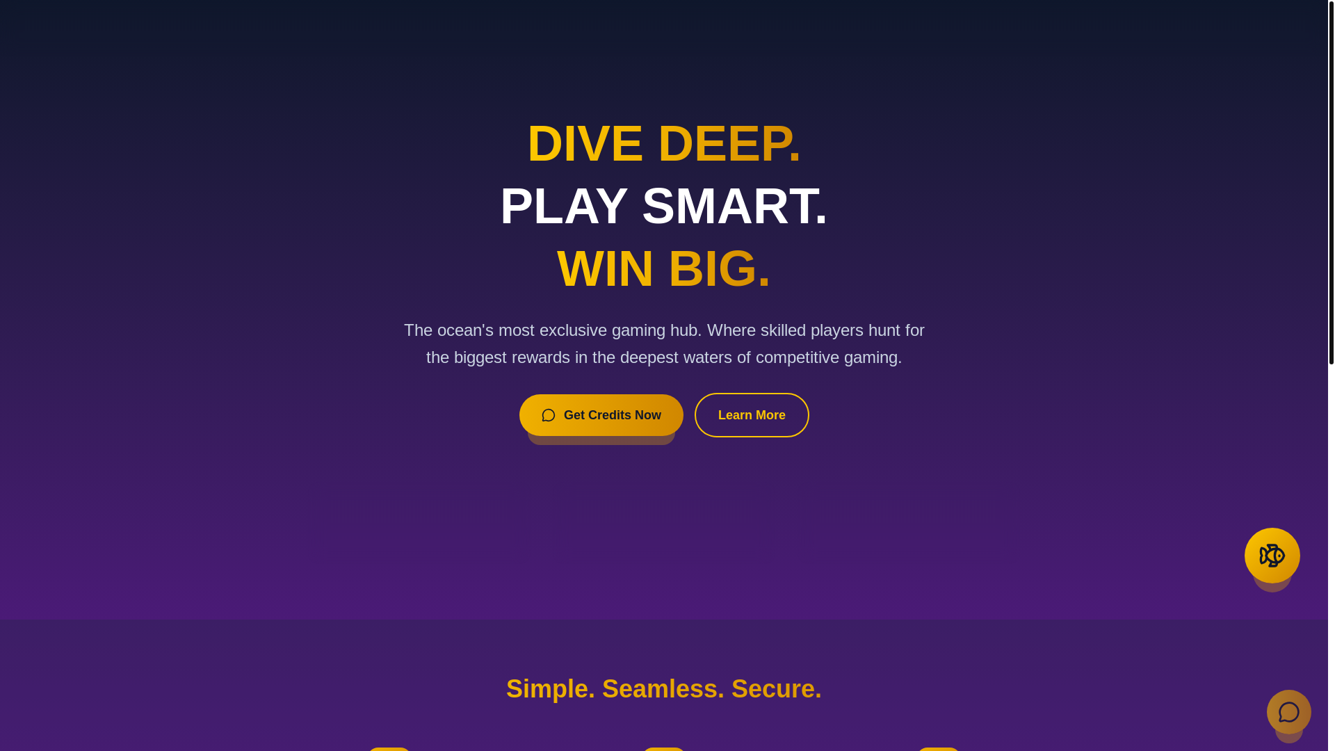 website screenshot of https://kingsealsgaming.com/