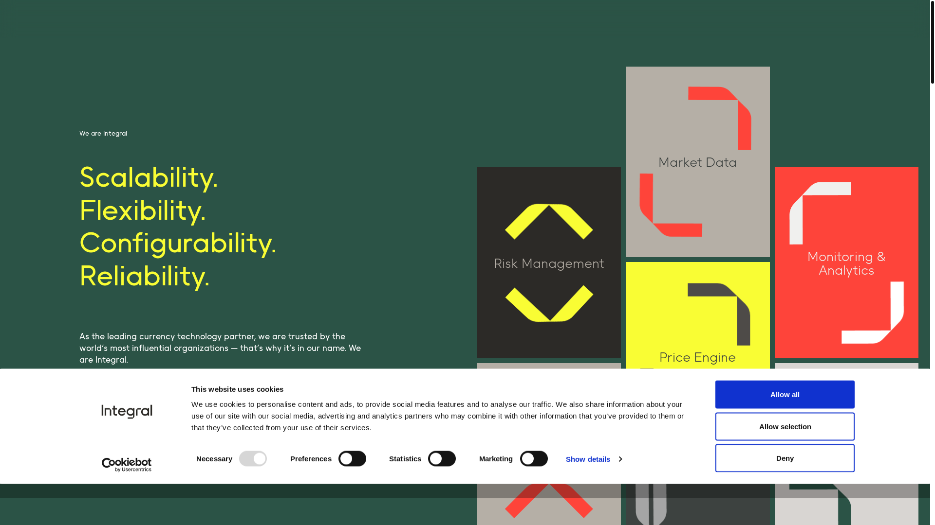 website screenshot of https://look-integral.com/