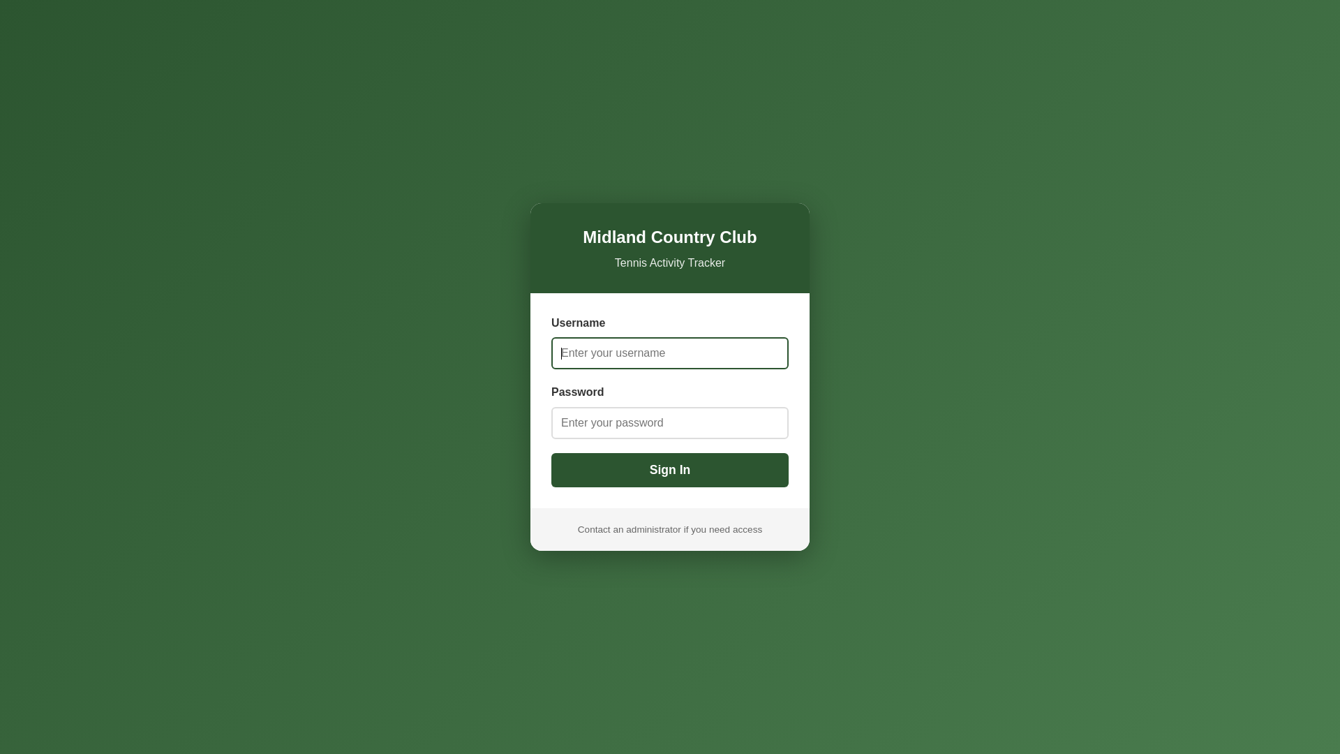 website screenshot of https://mcctennis.net
