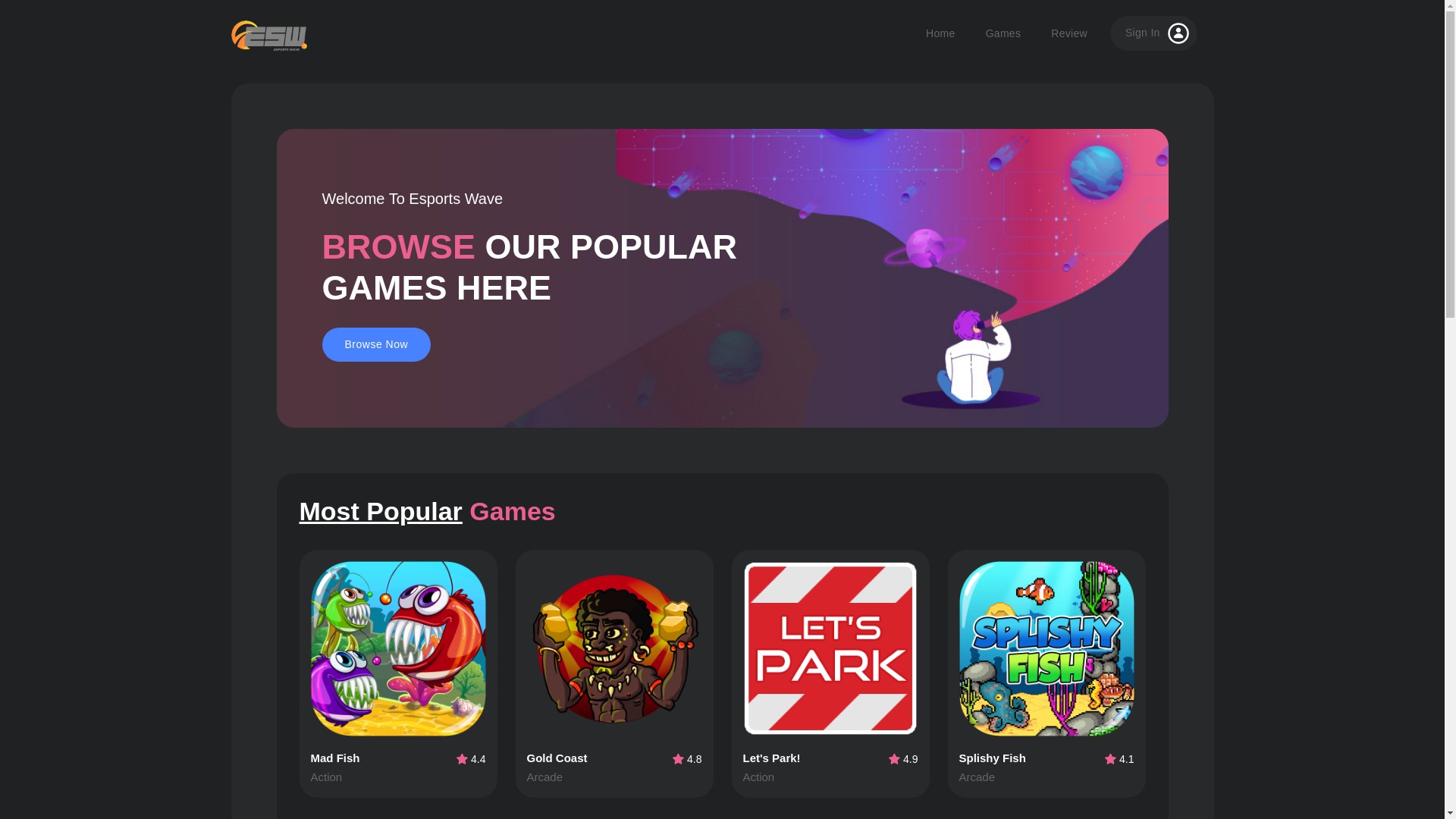 website screenshot of https://ewavesa.com/