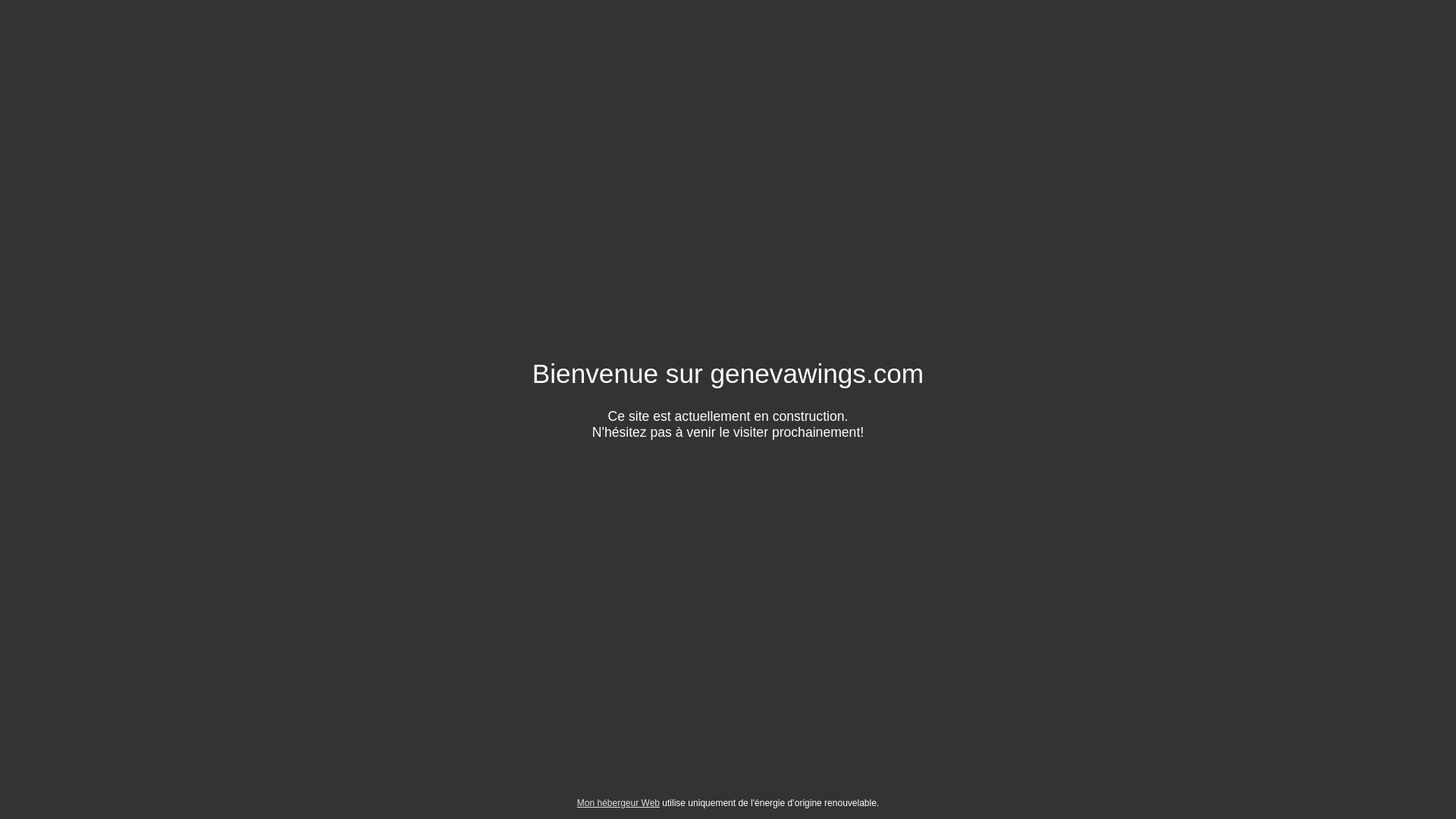 website screenshot of https://genevawings.com/