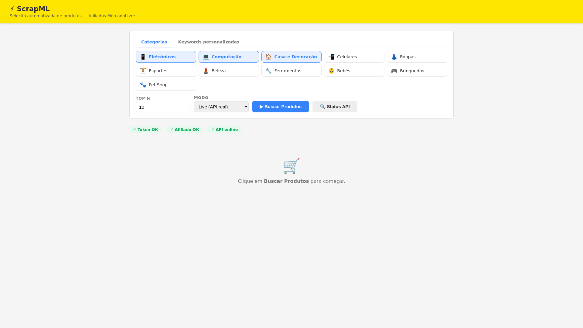 website screenshot of https://scrap-ml.vercel.app