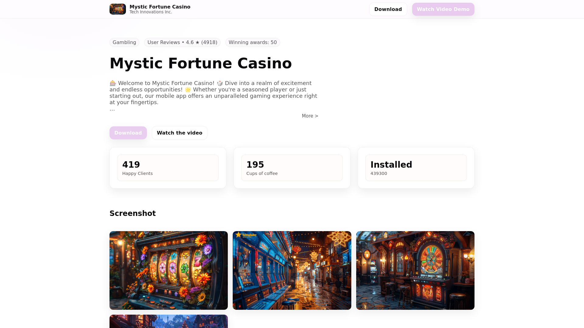 website screenshot of https://blastmve.top