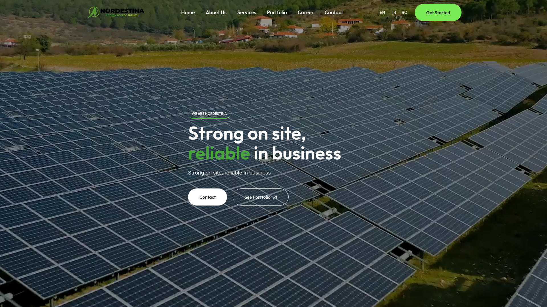 website screenshot of https://nordestinaro.pages.dev/