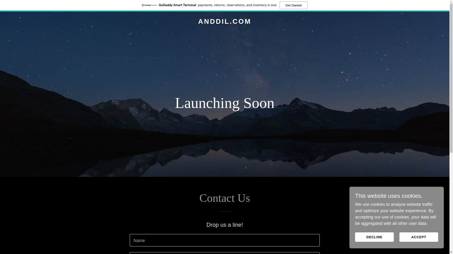 website screenshot of https://anddil.com/