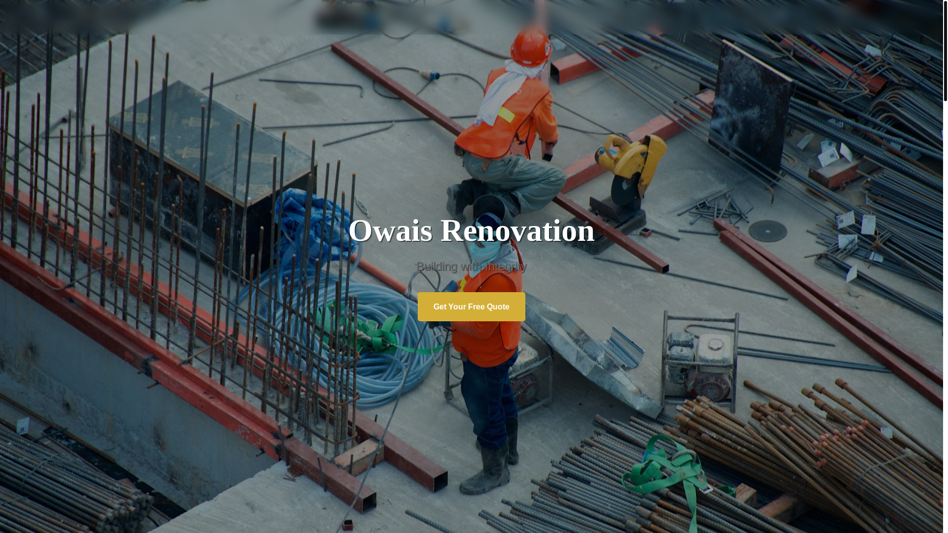 website screenshot of https://owais-renovation.pages.dev/