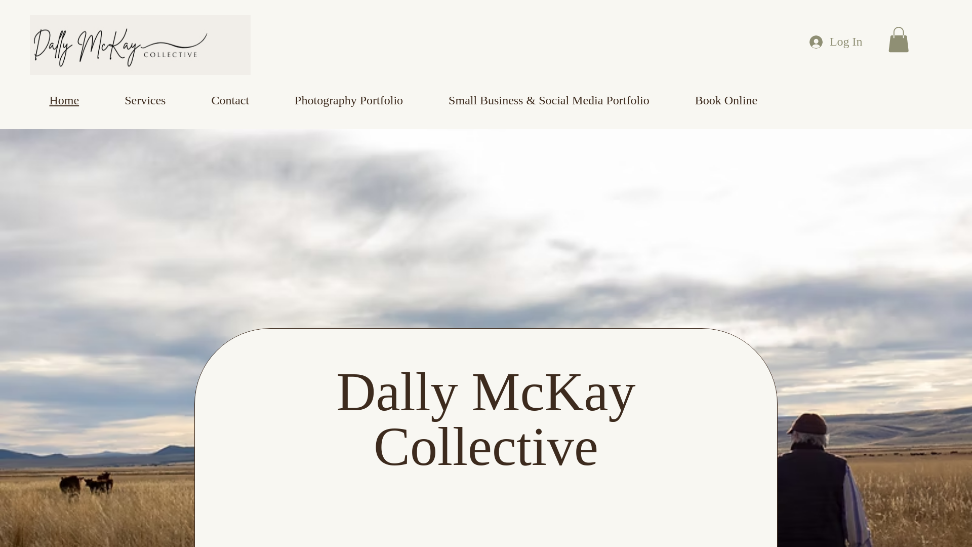 website screenshot of https://dallymckaycollective.com