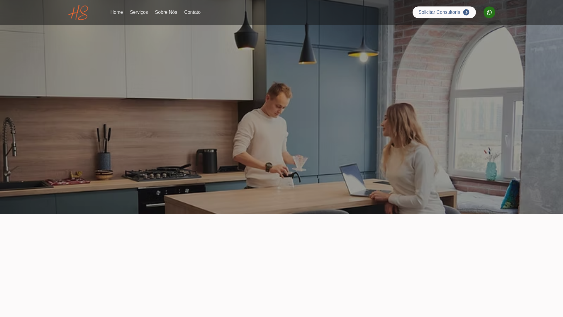 website screenshot of https://hsconsultoriatecnica.com/