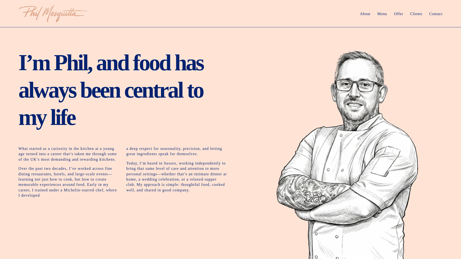 website screenshot of https://philmesquitta.com/