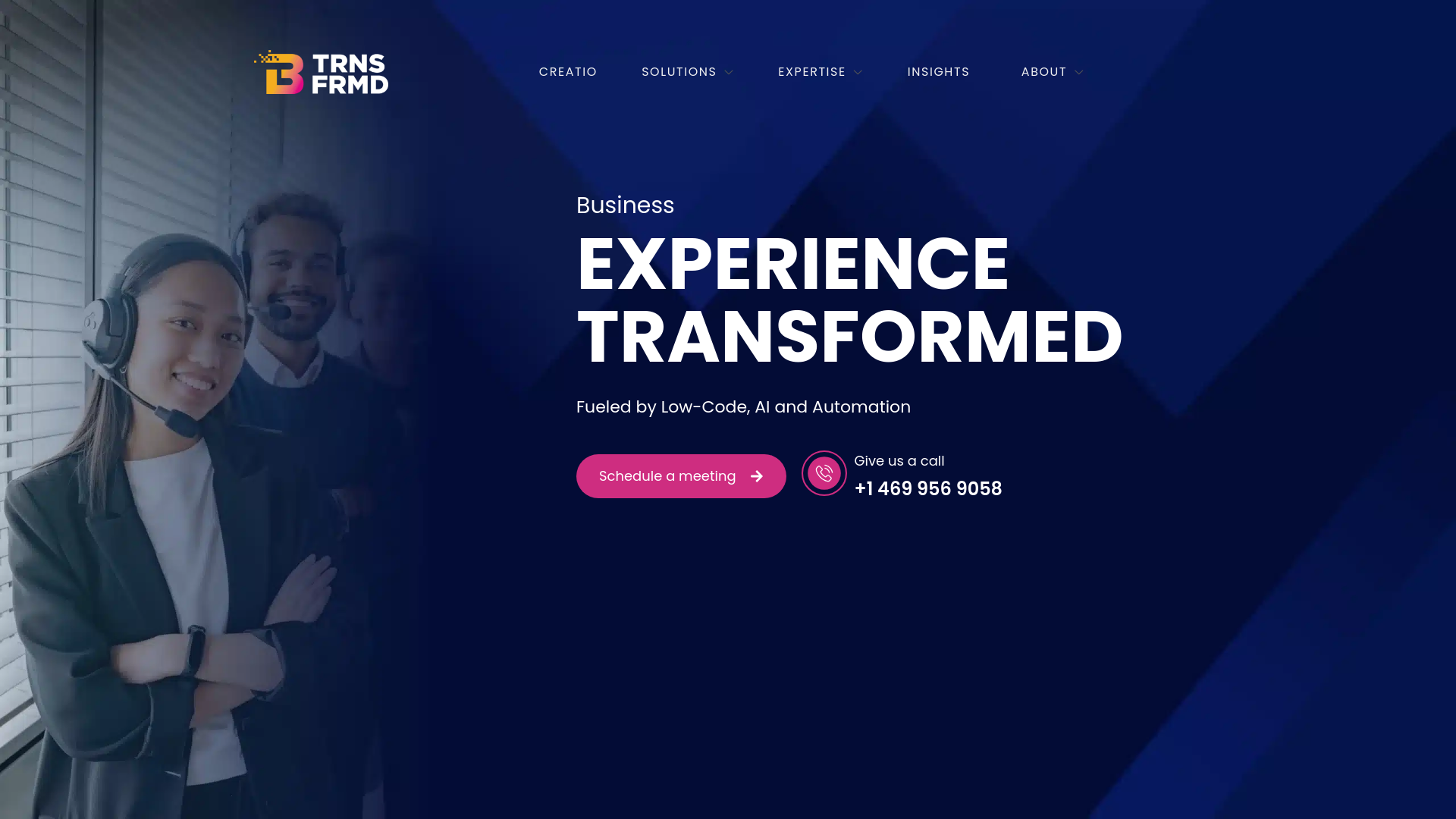 website screenshot of https://btrnsfrmdai.com/