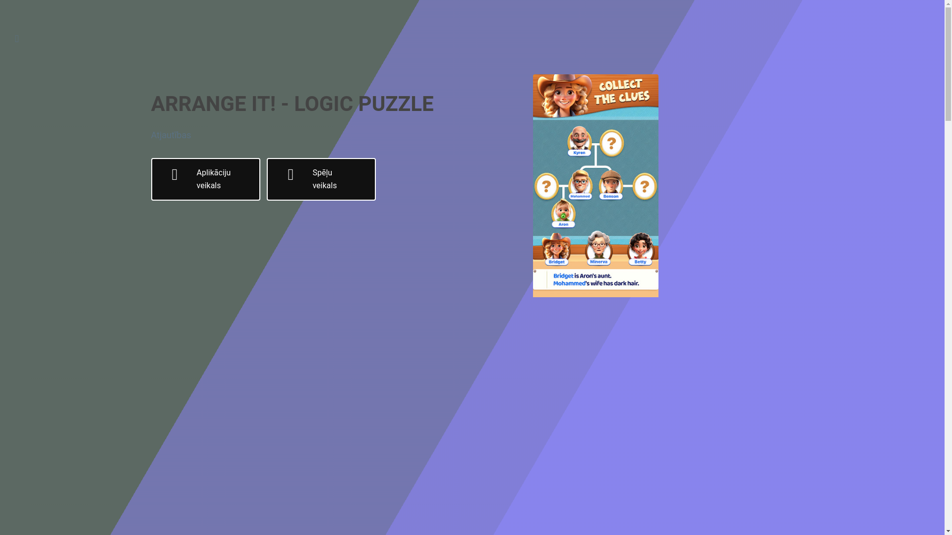 website screenshot of https://arrangeitis.com/