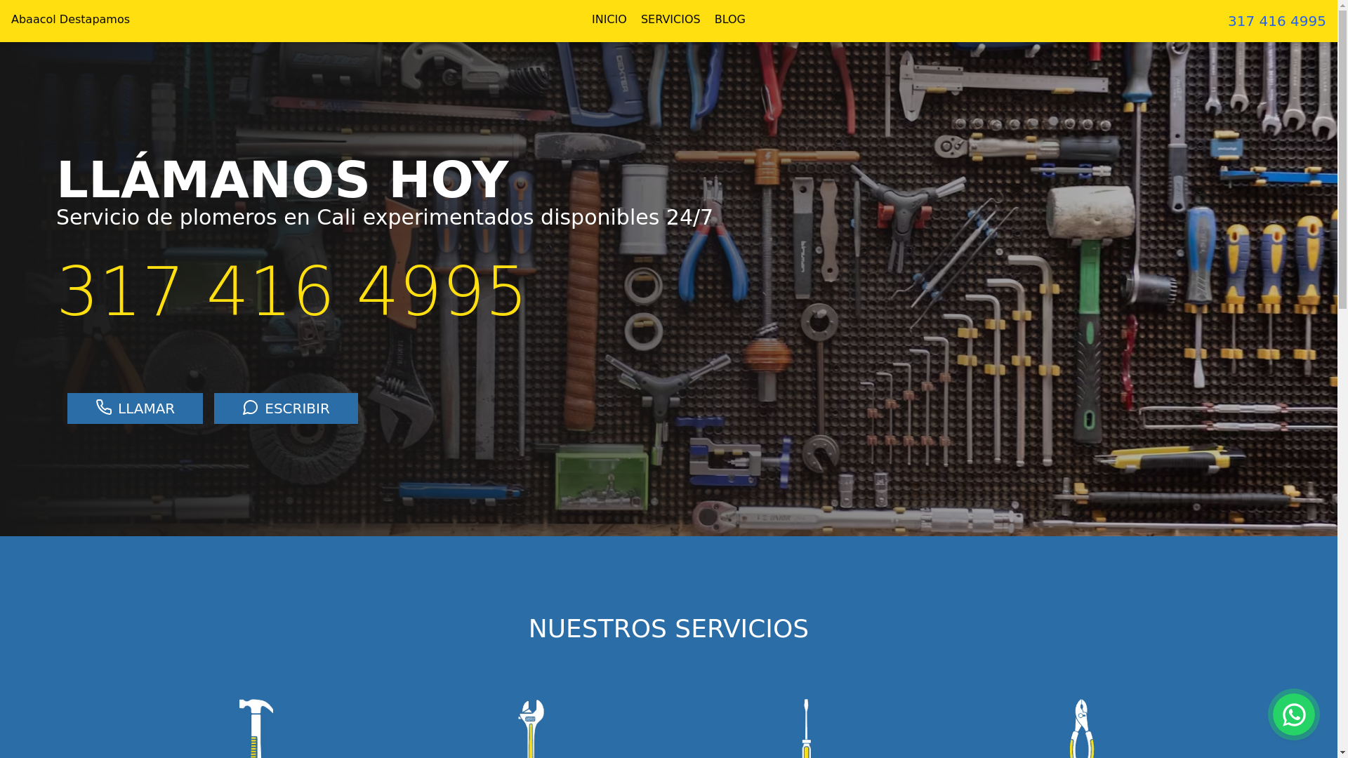 website screenshot of https://abaacol-app.pages.dev/