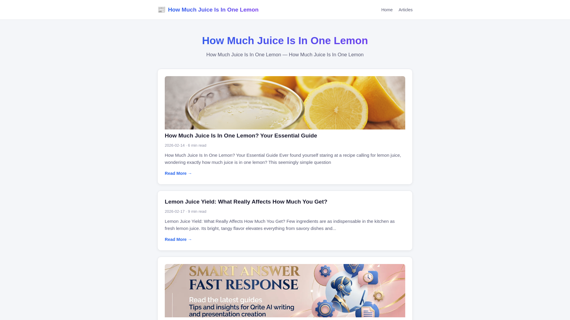website screenshot of https://how-much-juice-is-in-one-lemon.pages.dev/