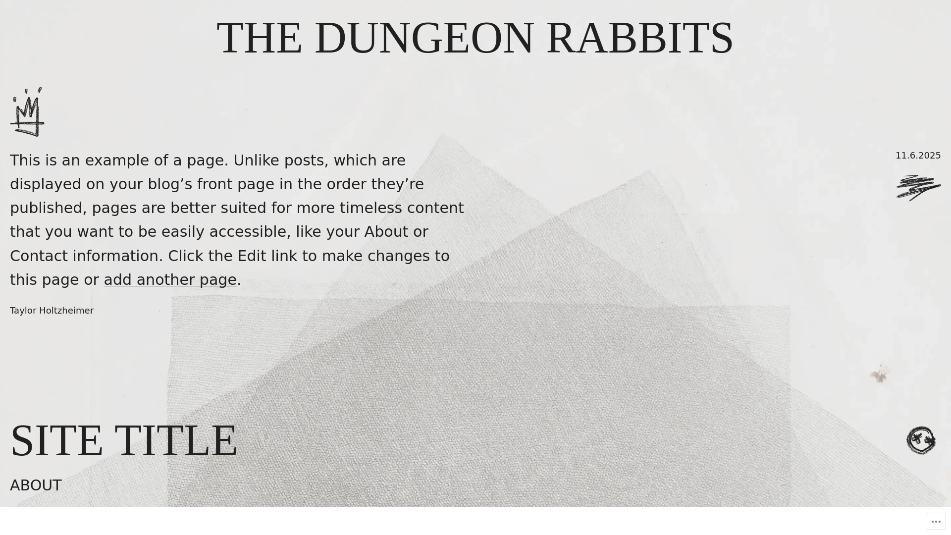 website screenshot of https://tenthousandchariots.com/