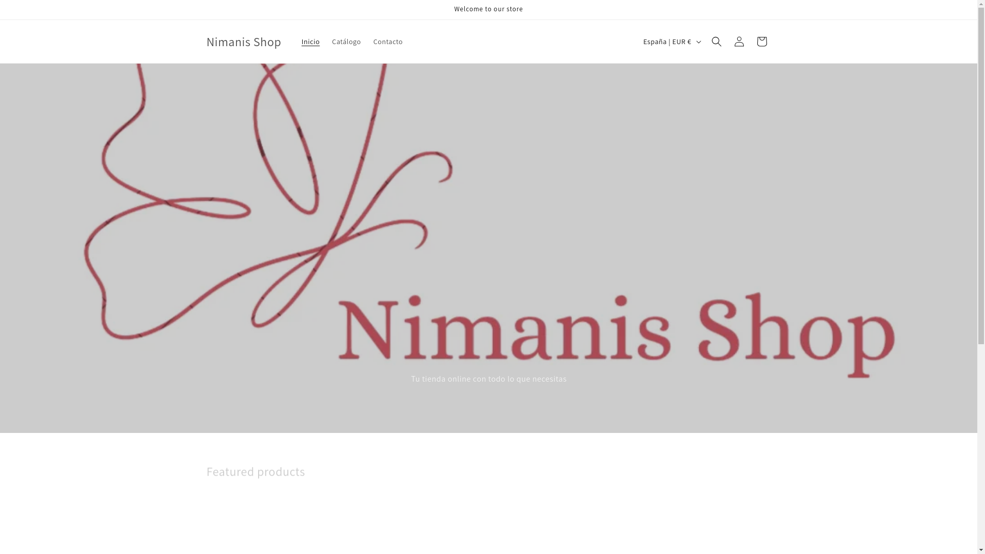 website screenshot of https://nimanisshop.com/