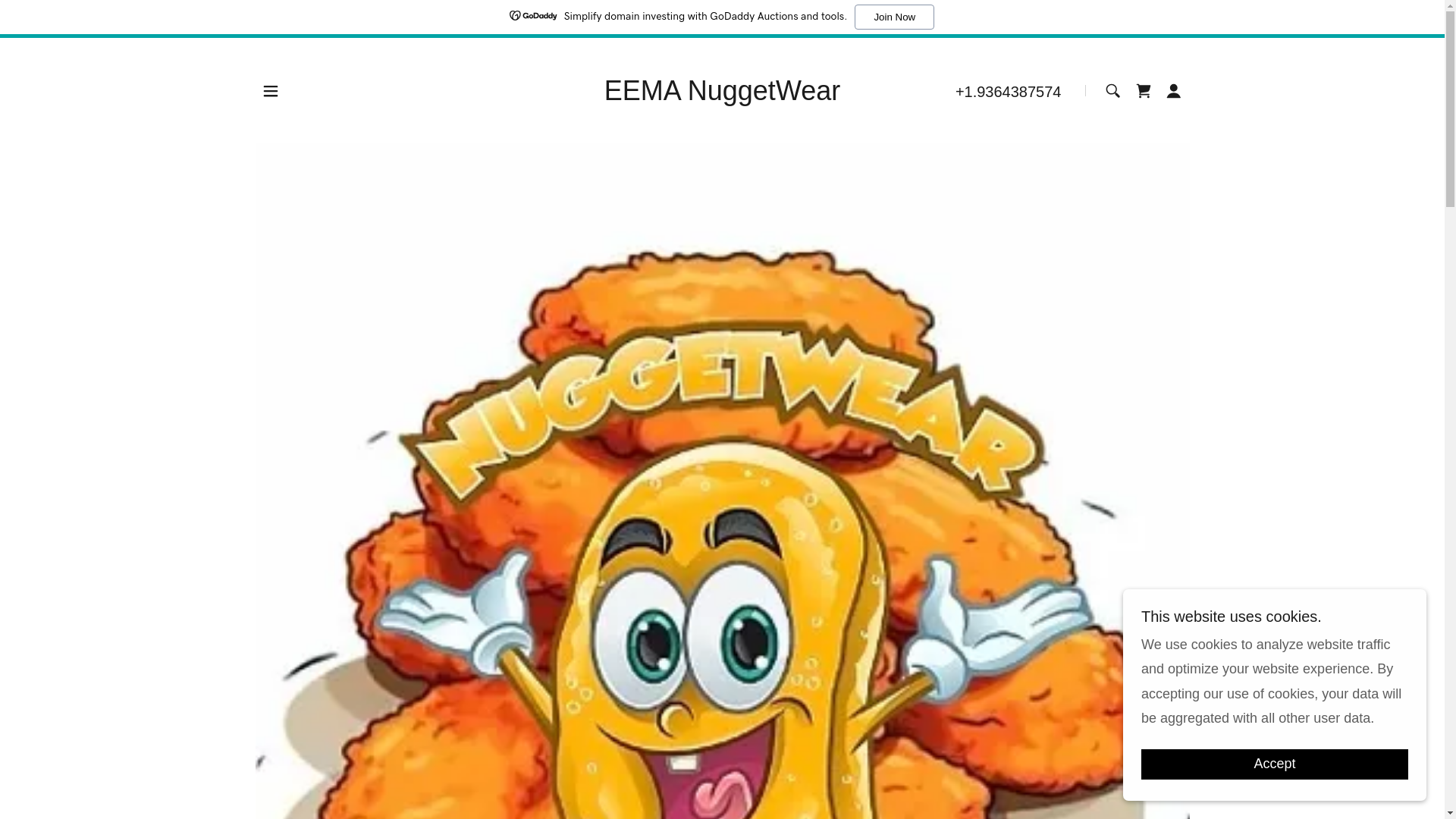 website screenshot of https://eemanugget.shop/