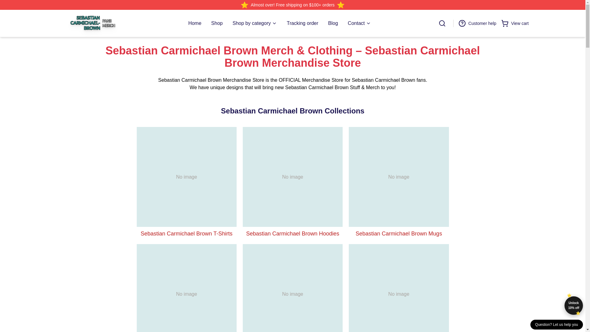 website screenshot of https://sebastiancarmichael-brown.shop/