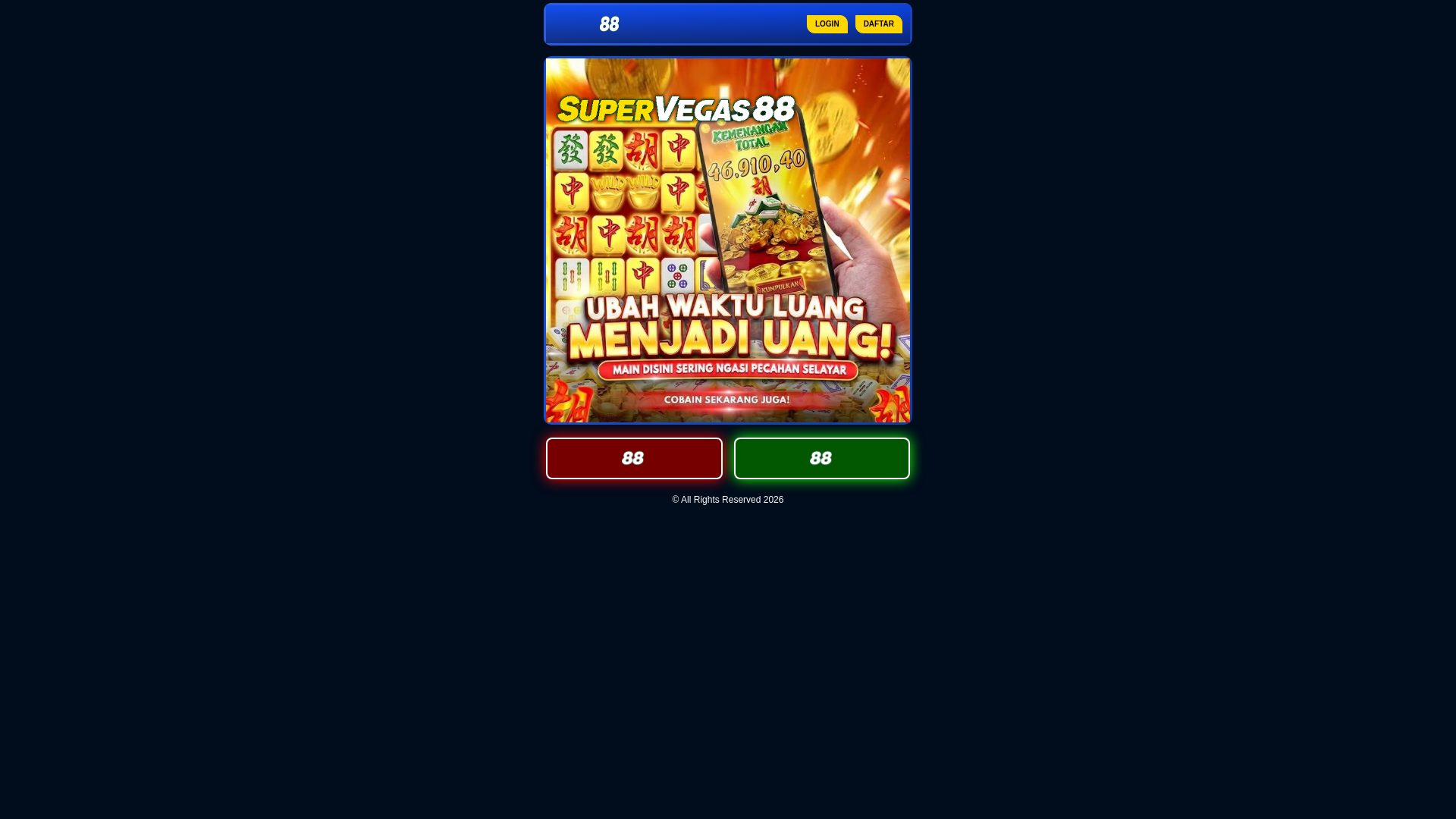 website screenshot of https://slot888xwdkan588.live/