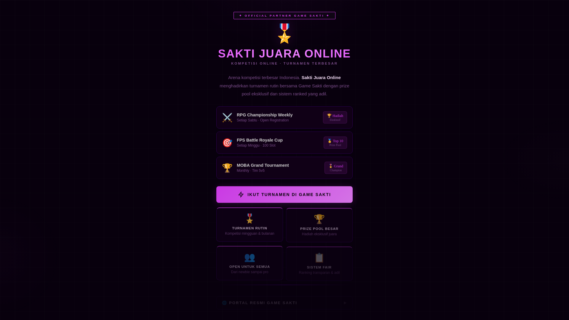website screenshot of https://saktijuaraonline.pages.dev/
