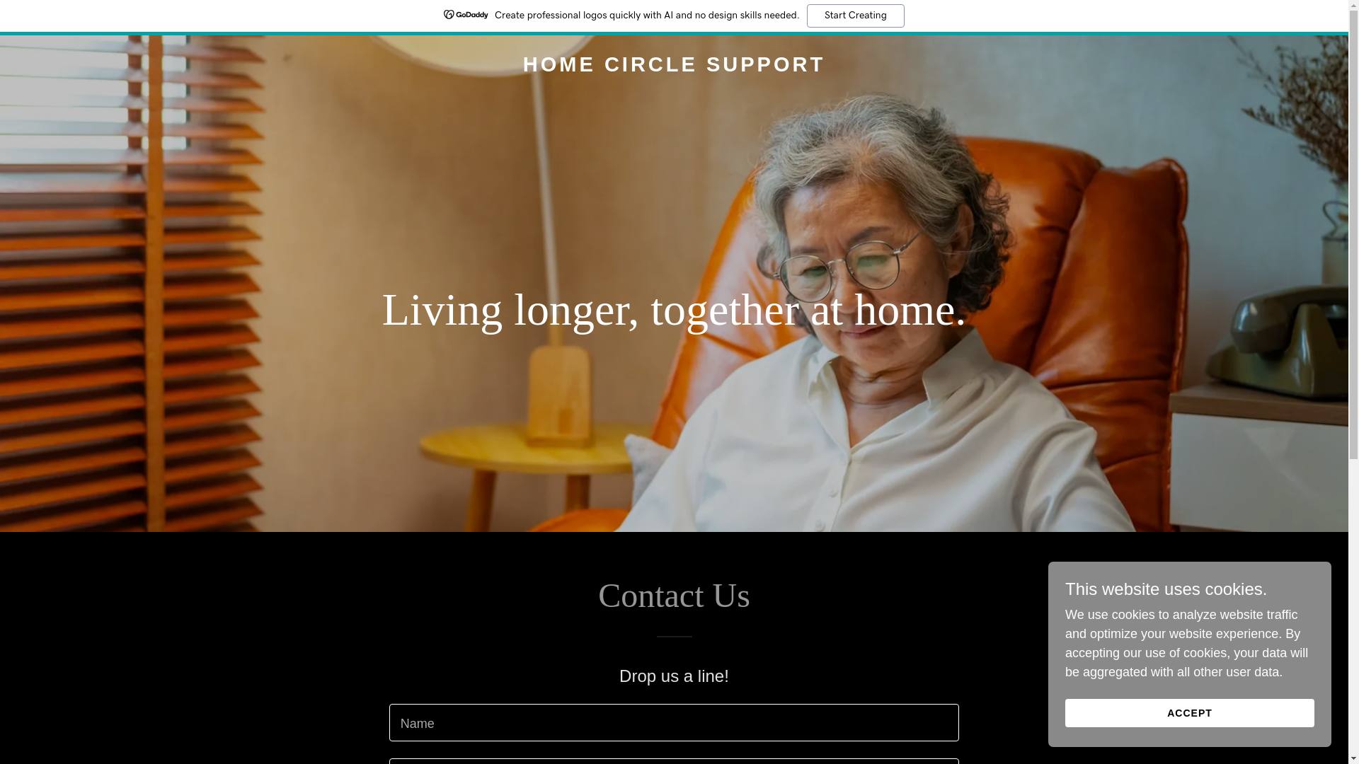 website screenshot of https://homecirclesupport.com/
