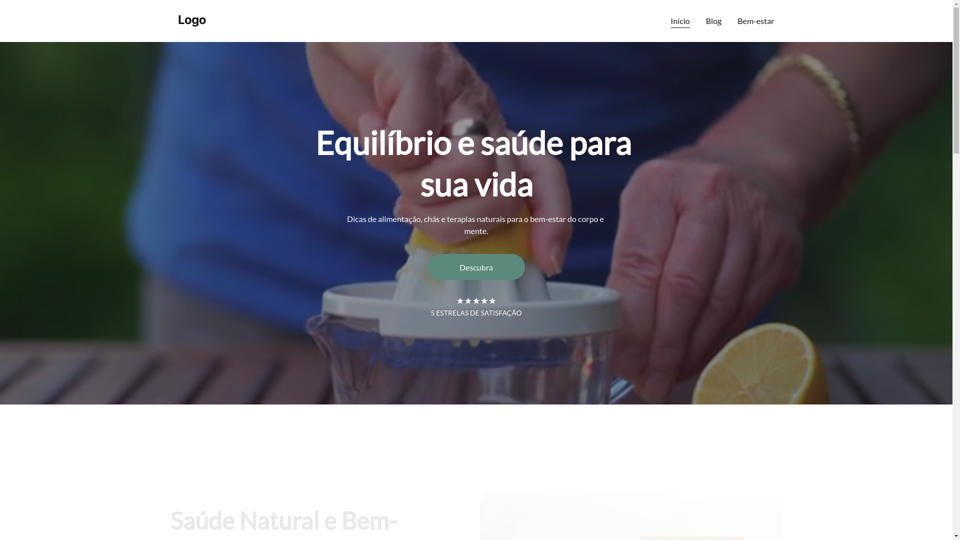 website screenshot of https://saudenaturalebemestar.com/