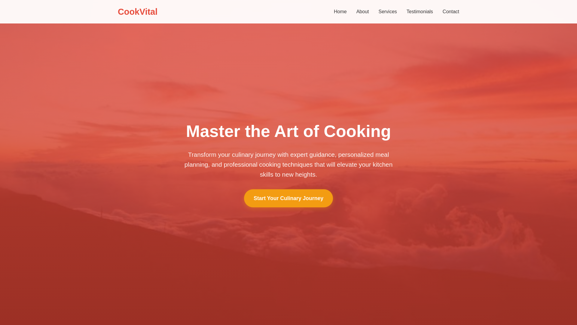 website screenshot of https://cookvital.sbs/