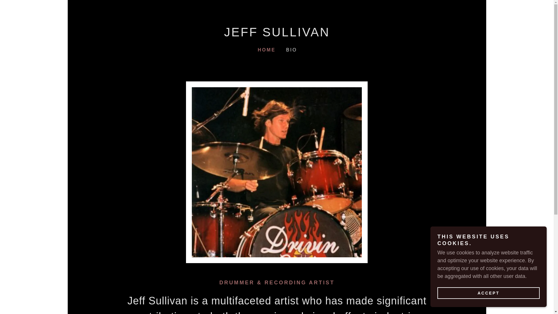 website screenshot of https://jeffsullivan.bio/