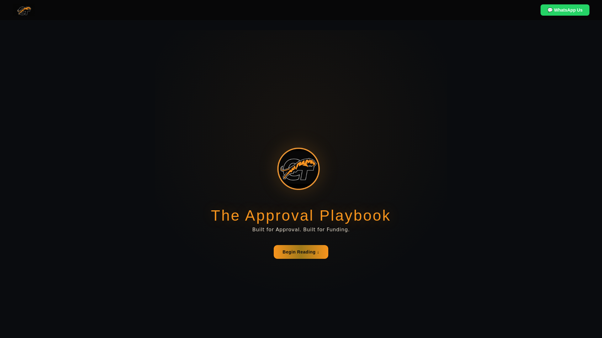website screenshot of https://approval-playbook.pages.dev/