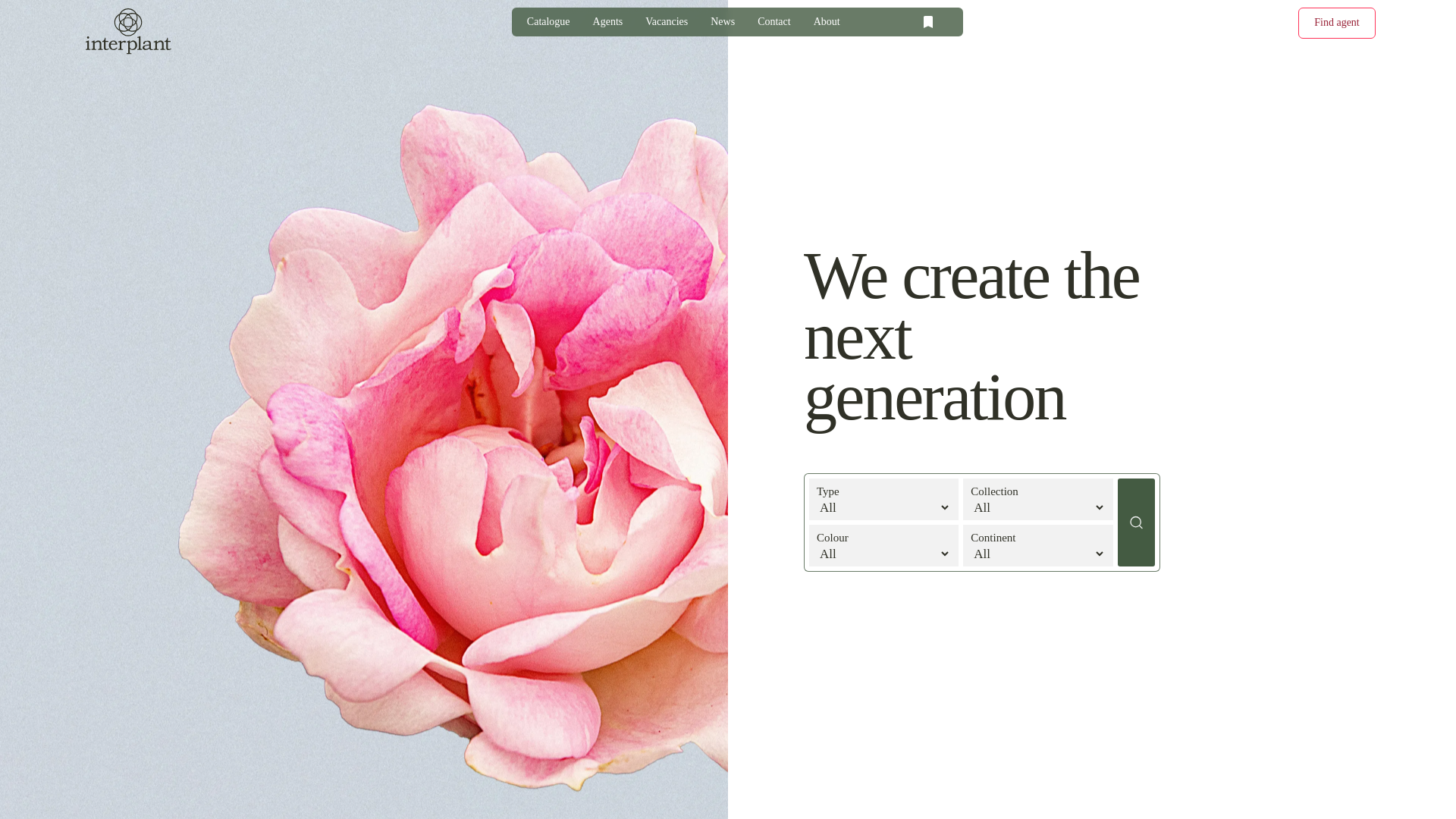 website screenshot of https://interplant-staging-81xi6.sevalla.app