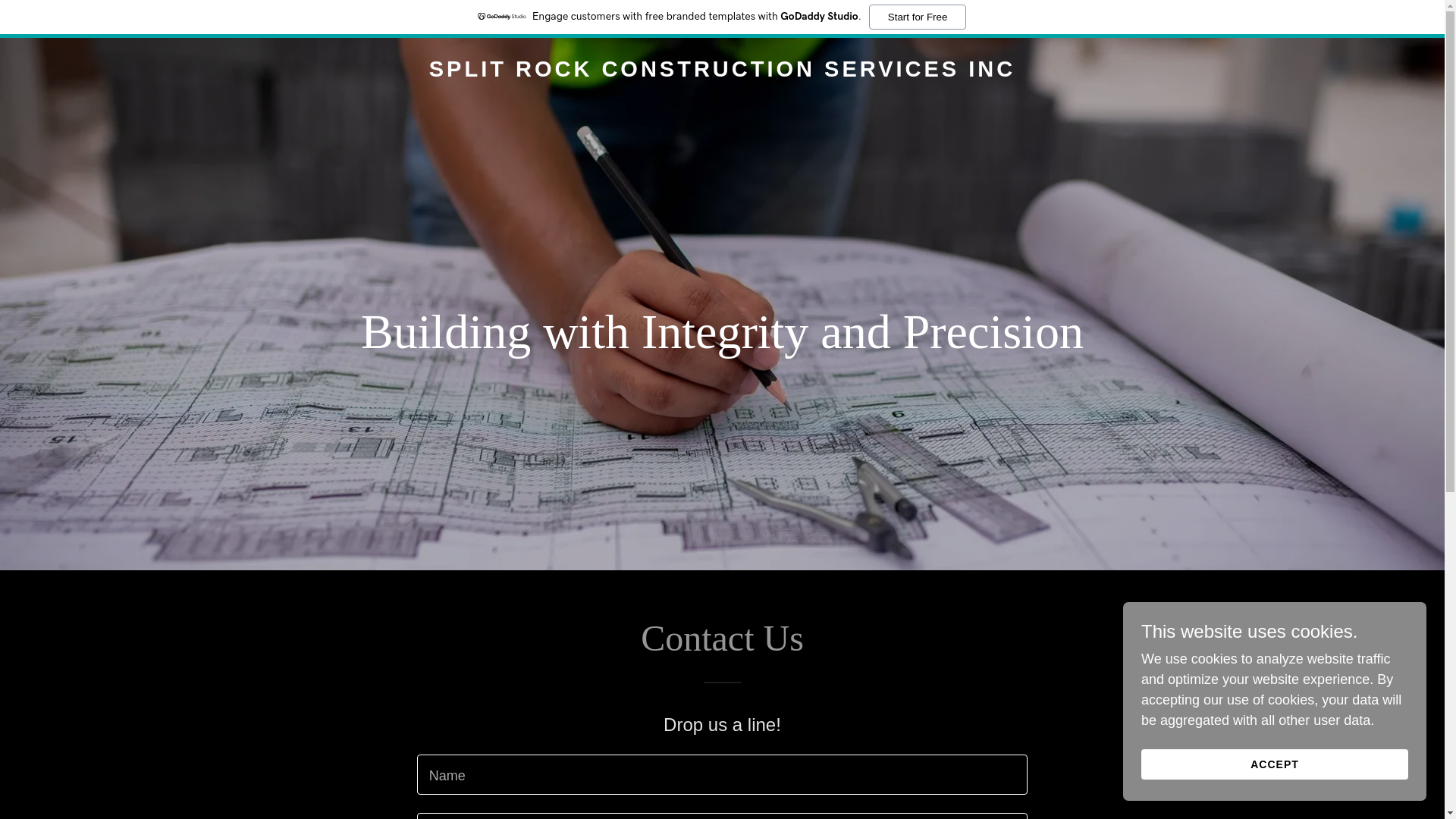 website screenshot of https://splitrockconstructionmn.com/