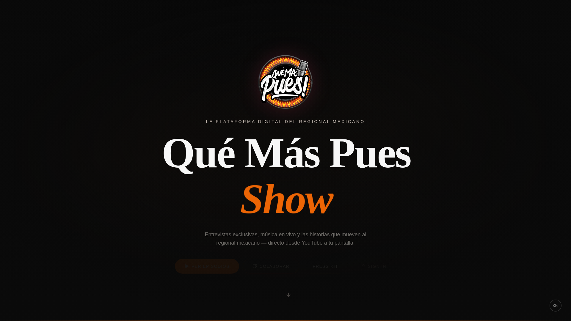 website screenshot of https://quemaspuesshow.online