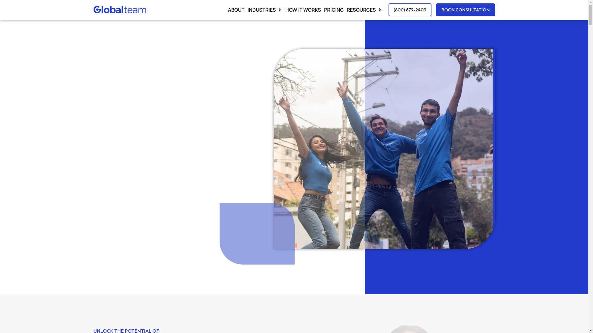 website screenshot of https://useglobalteamapp.com/