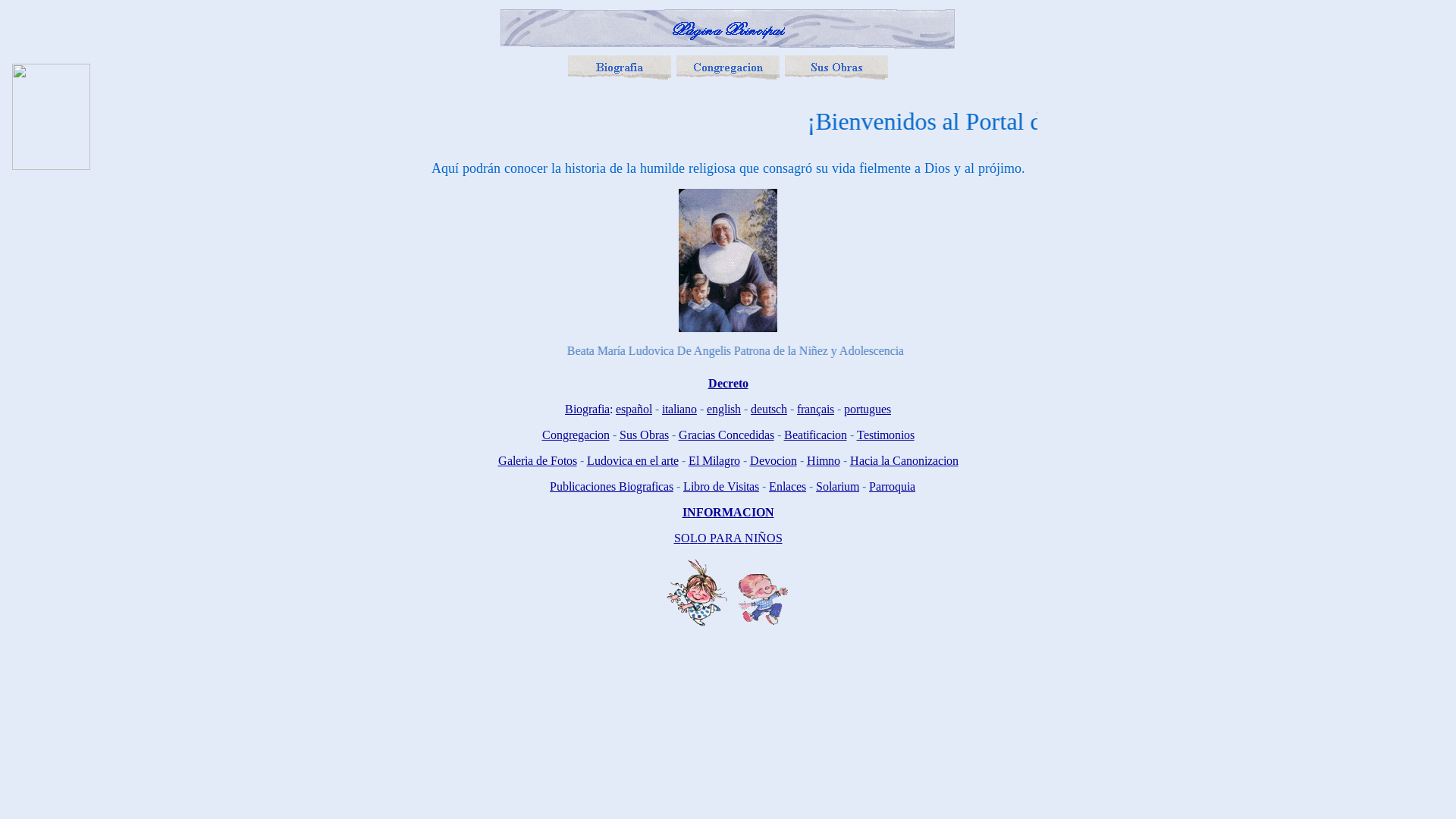 website screenshot of https://sormarialudovica.com.ar/