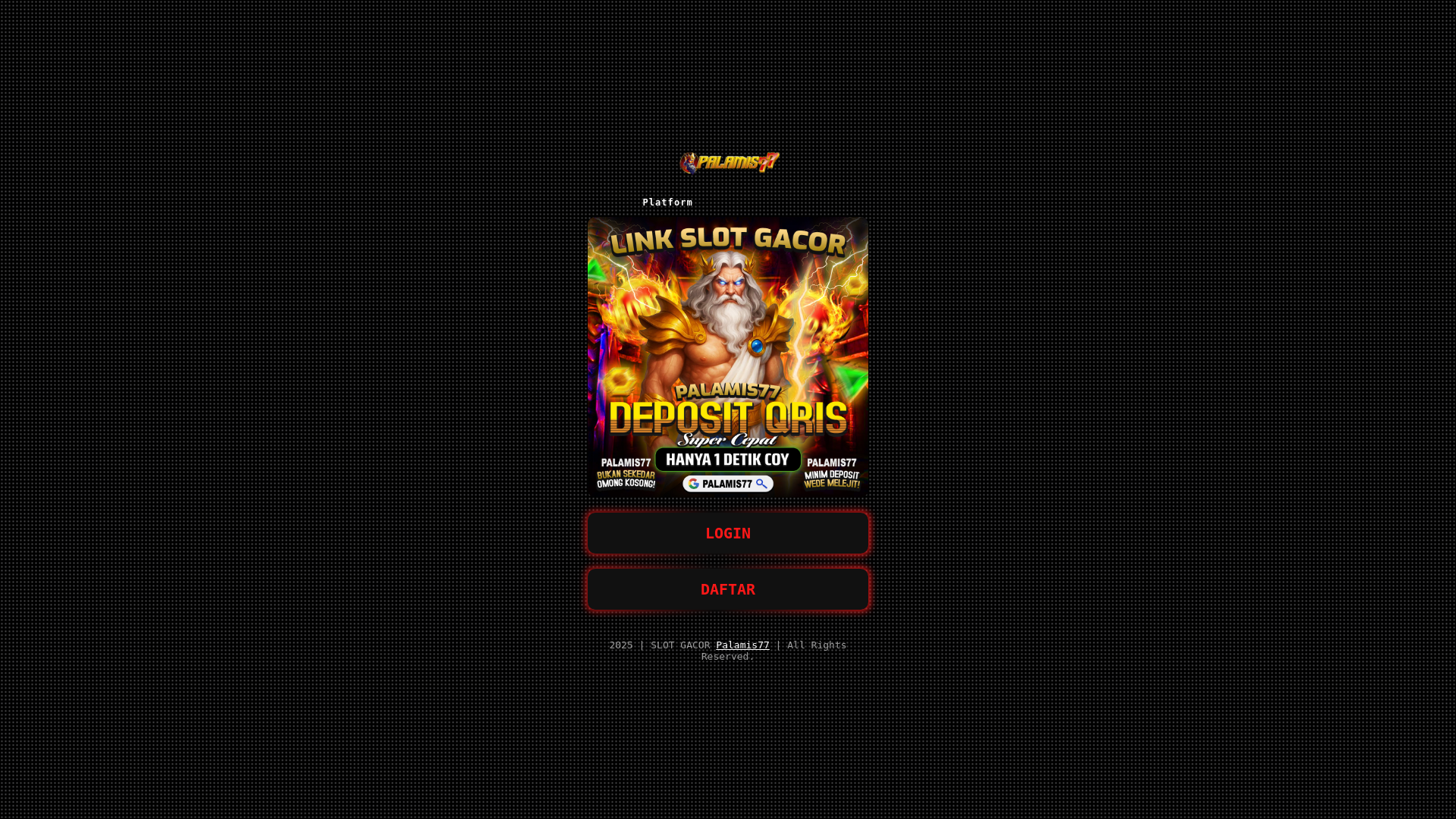 website screenshot of https://palamis77official.pages.dev/
