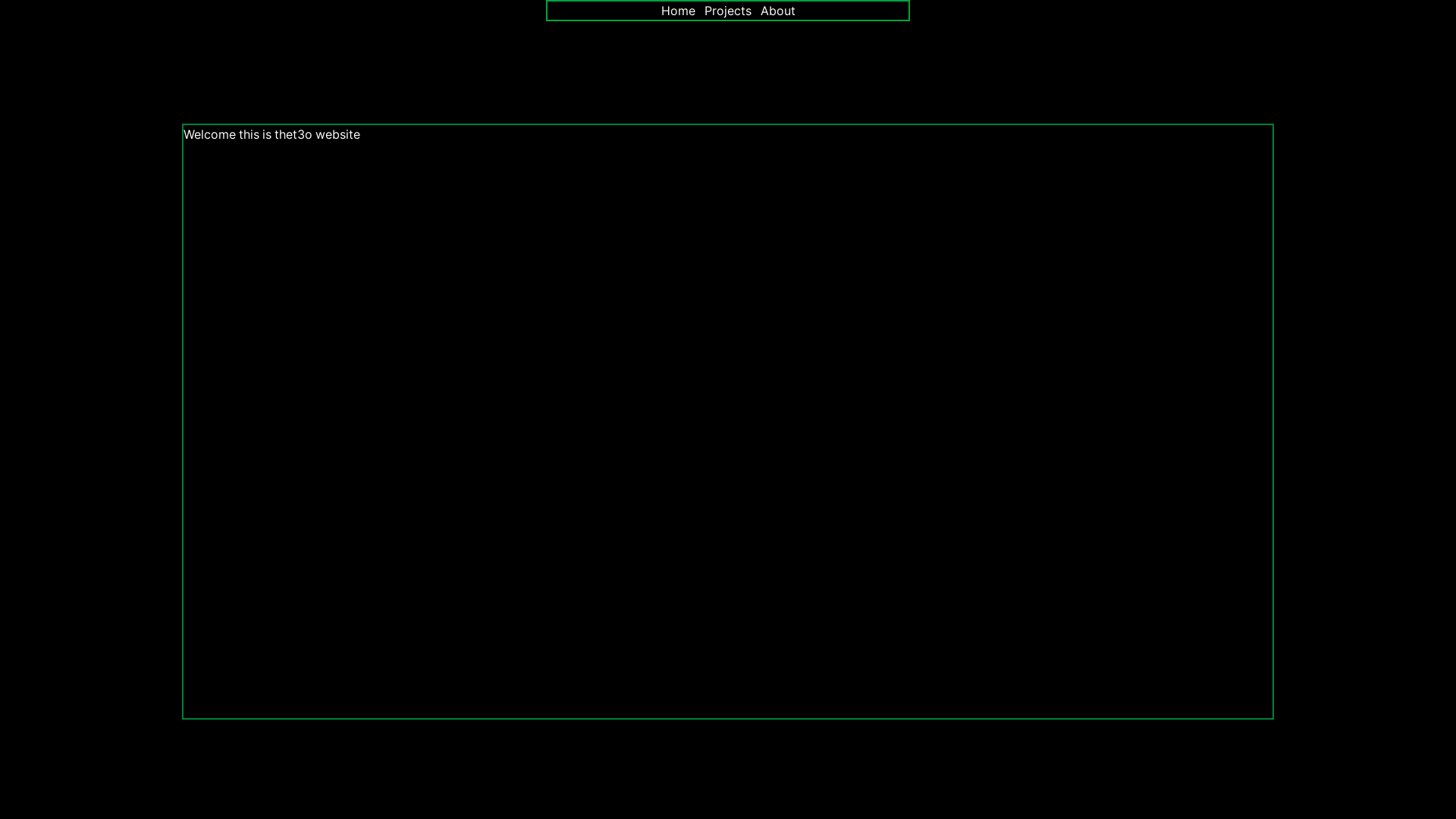 website screenshot of https://thet3o-website.pages.dev/