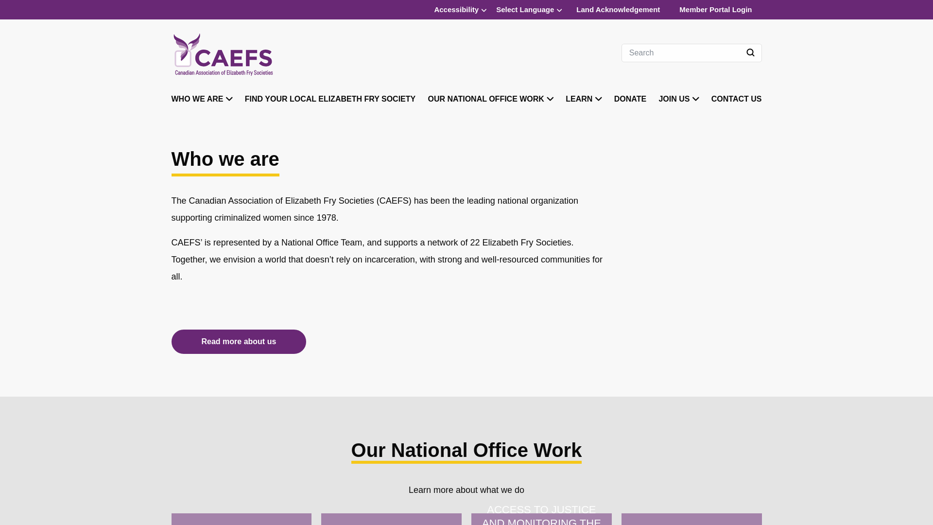 website screenshot of https://mingara.ca/