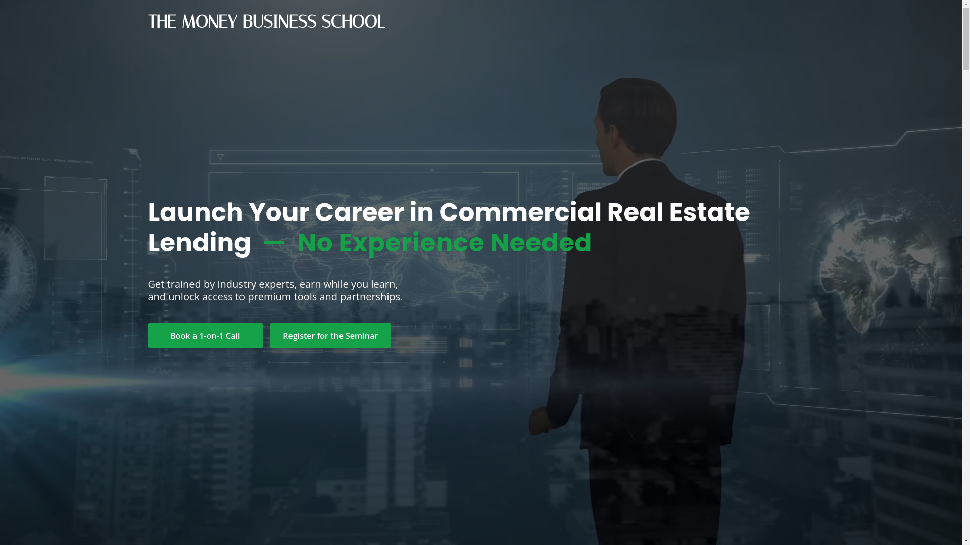 website screenshot of https://getthemoneybusinessschool.com/