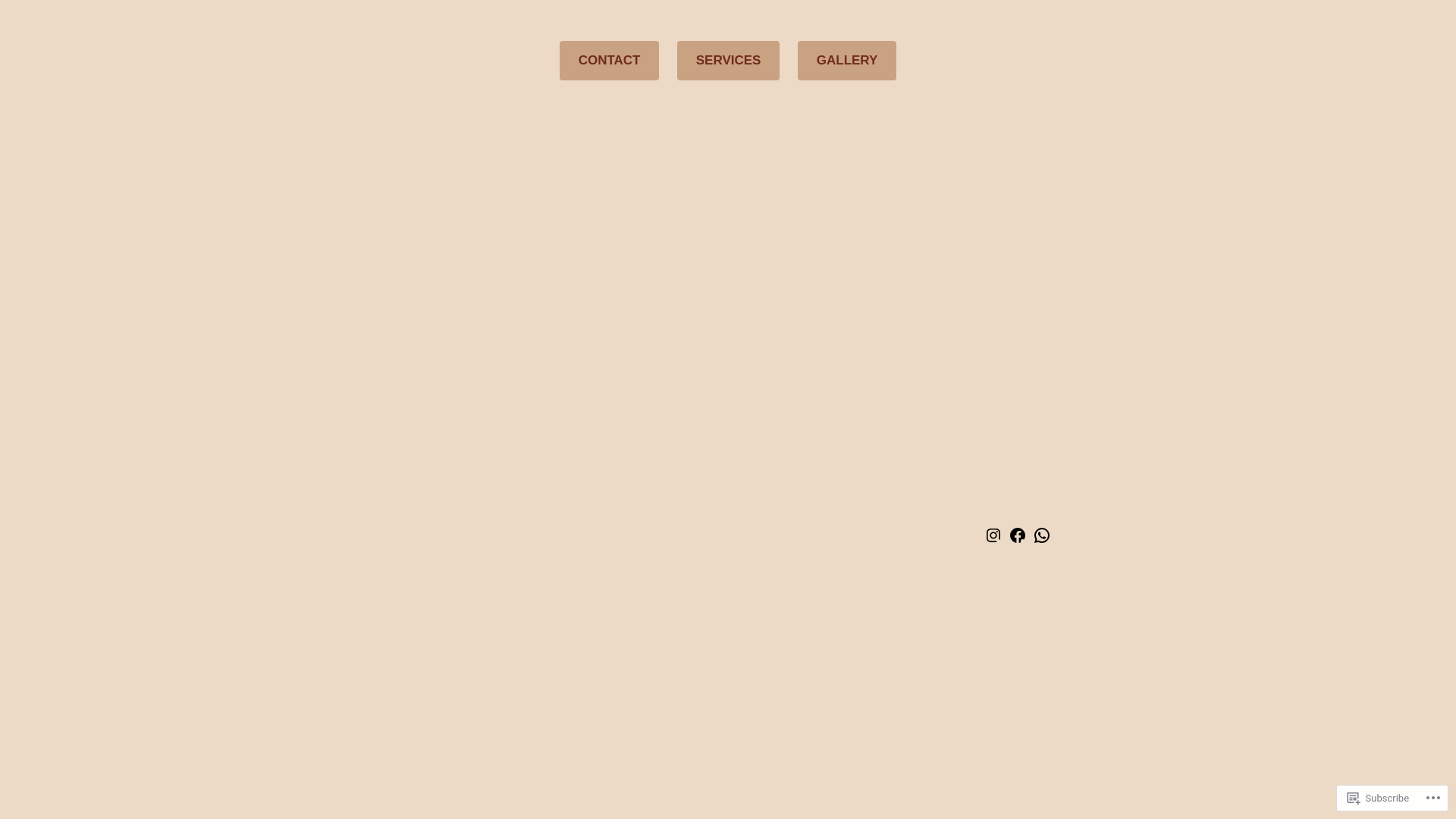 website screenshot of https://hennaartistrybymanisha.com/