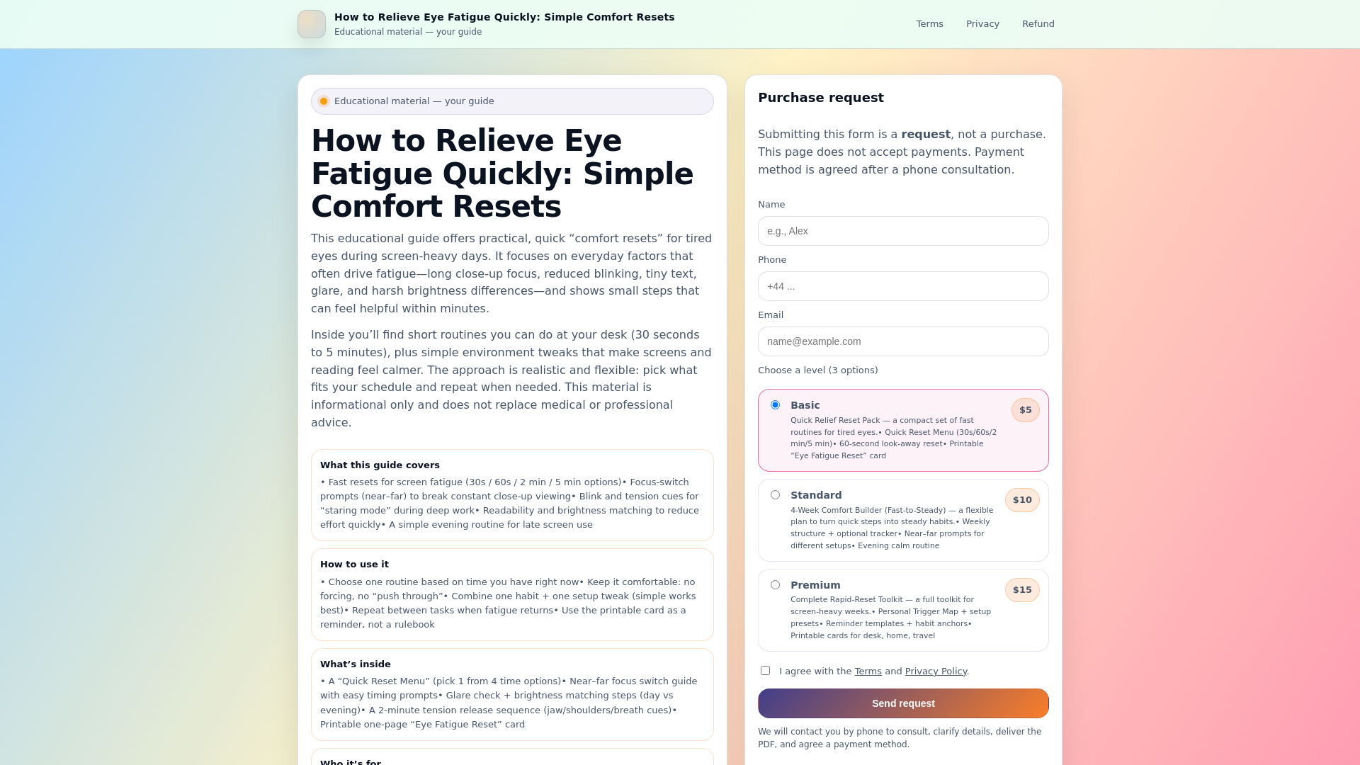 website screenshot of https://optara46.shop/