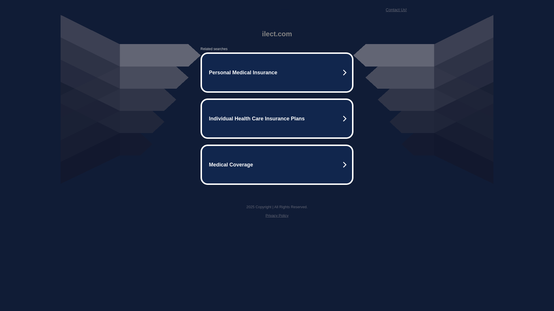 website screenshot of http://ogma.ilect.com/