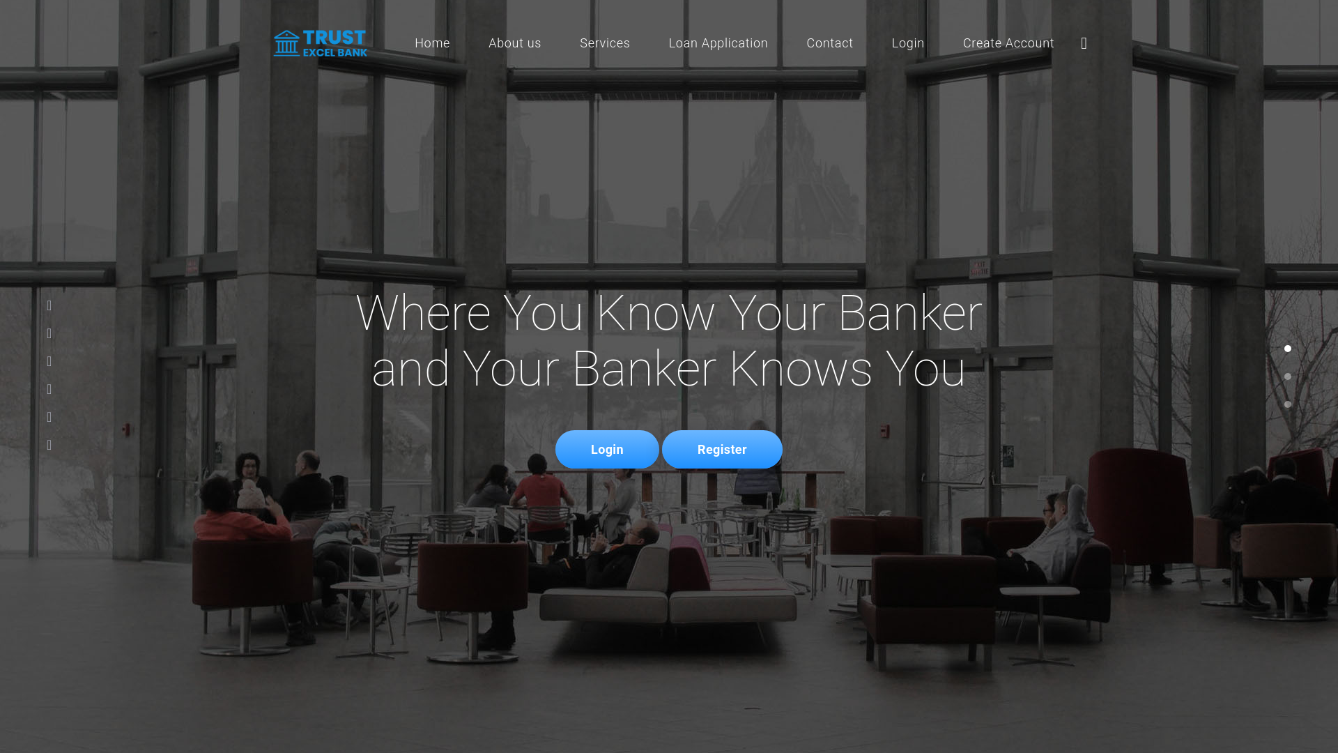 website screenshot of http://trustexcel.com/