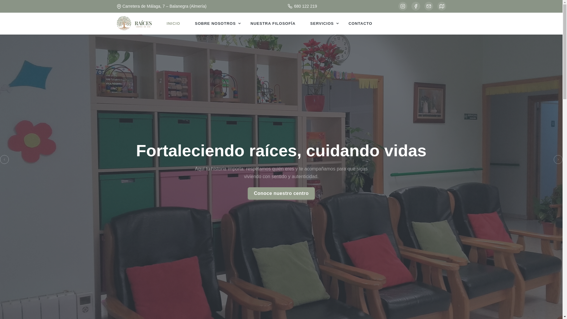 website screenshot of https://centrodediaraices.pages.dev/