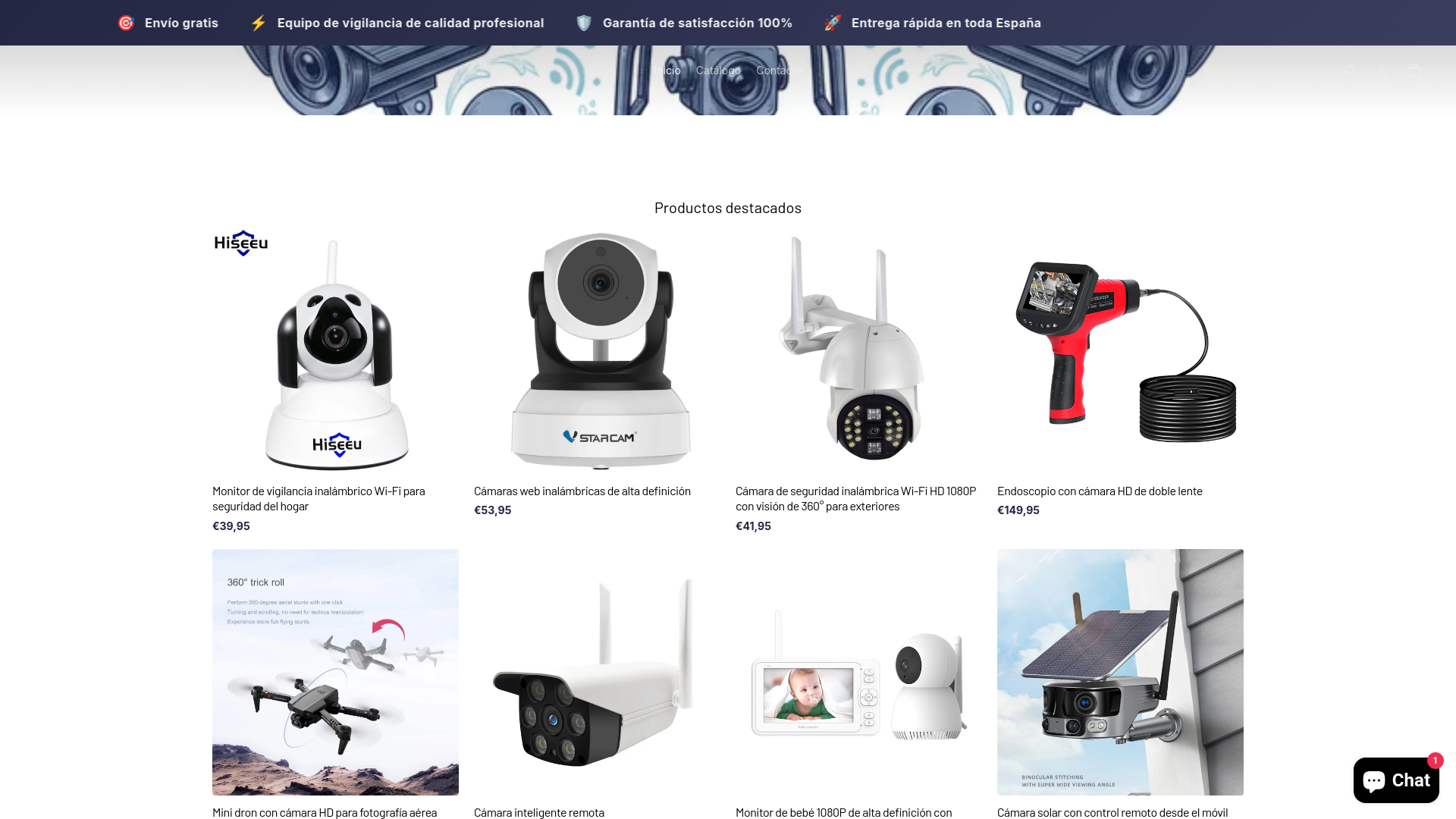 website screenshot of https://survivalkitshop.net/