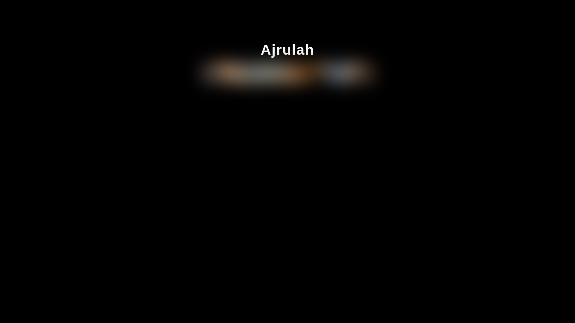 website screenshot of https://ajrulah.ch/