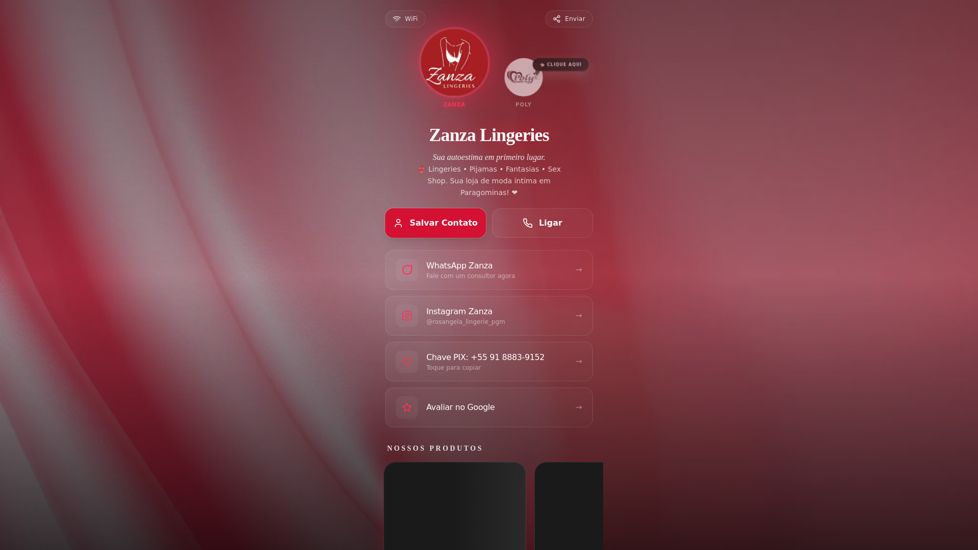 website screenshot of https://zanza-poly-nfcnexo-com-br.pages.dev/