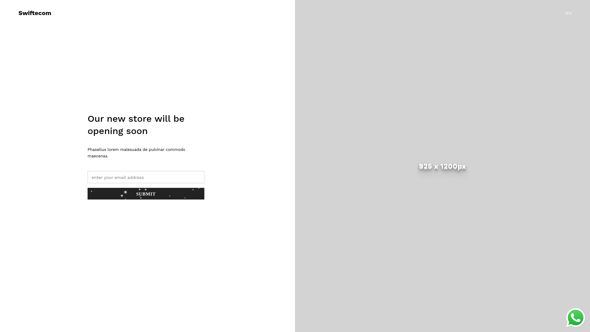 website screenshot of https://swiftecom.shop/