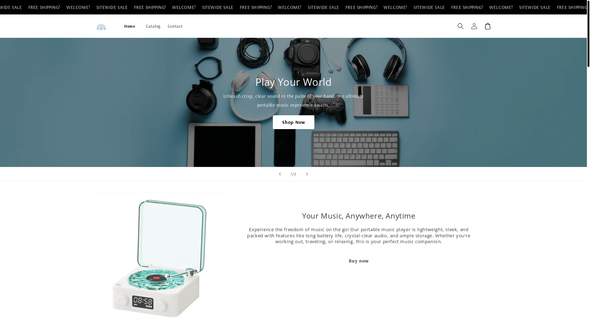 website screenshot of https://actionsupply.store/